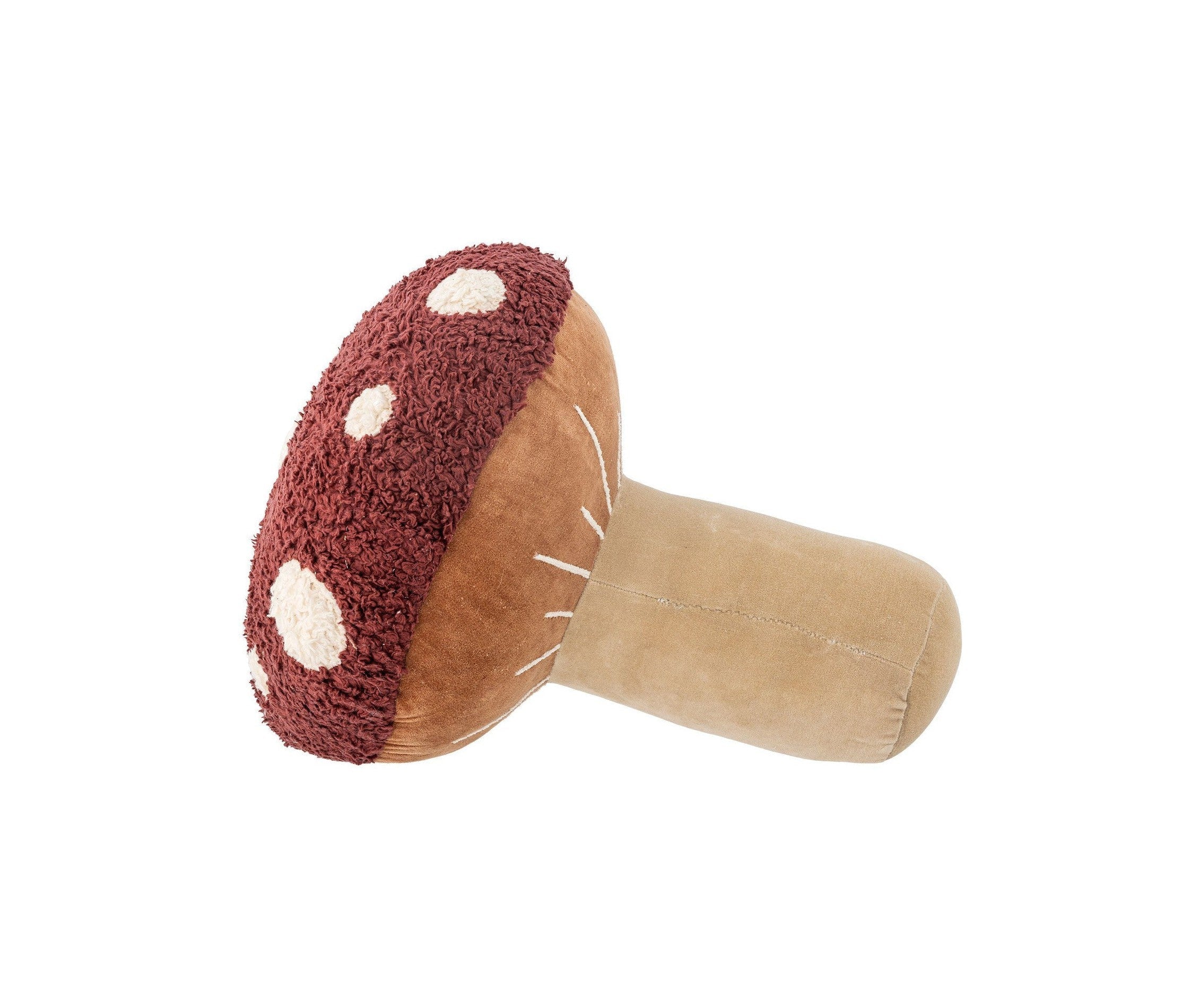 Bloomingville MINI Mushroom Cushion, Red, Cotton