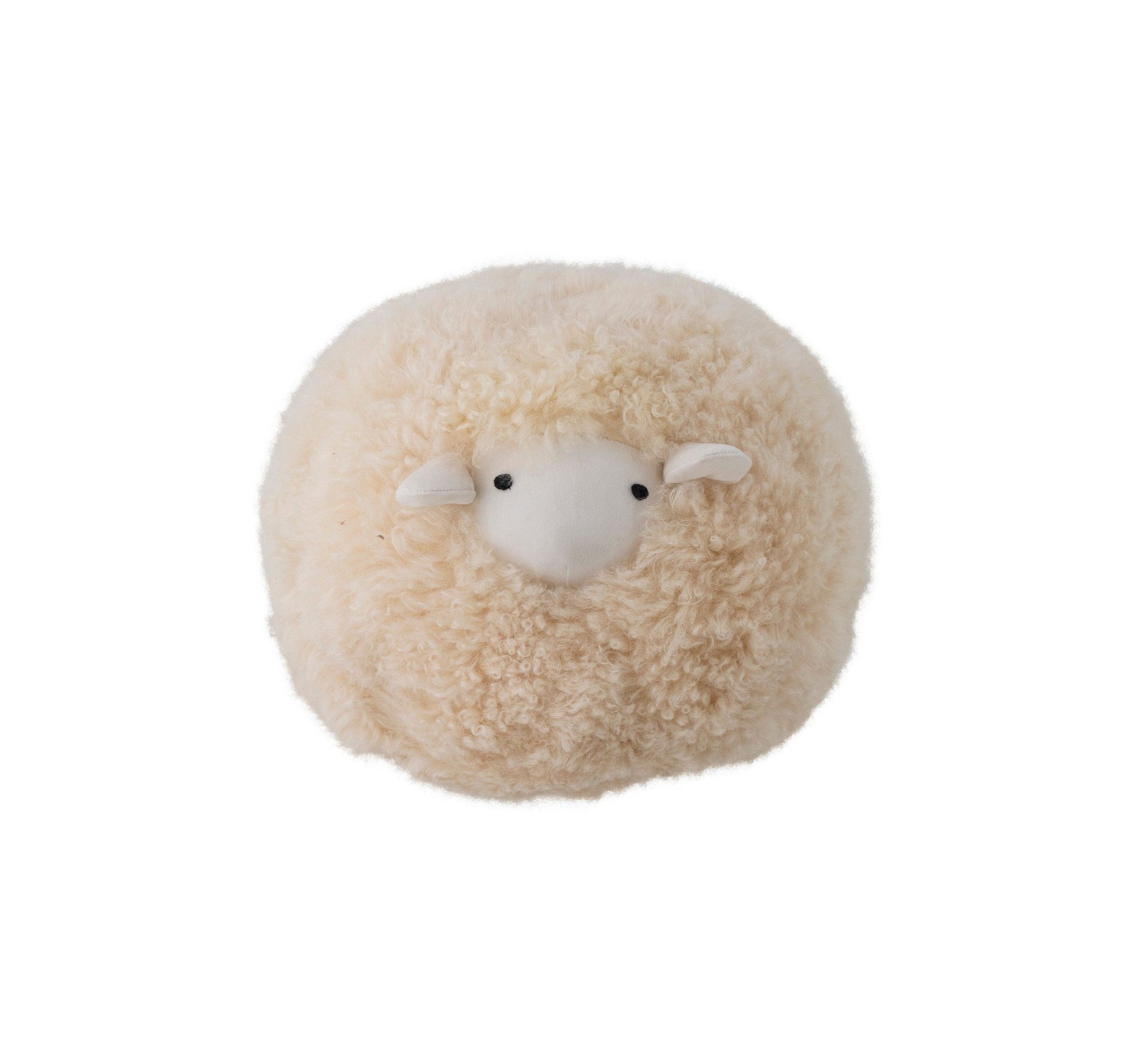 Bloomingville MINI Rubert Soft toy, Nature, Lambskin