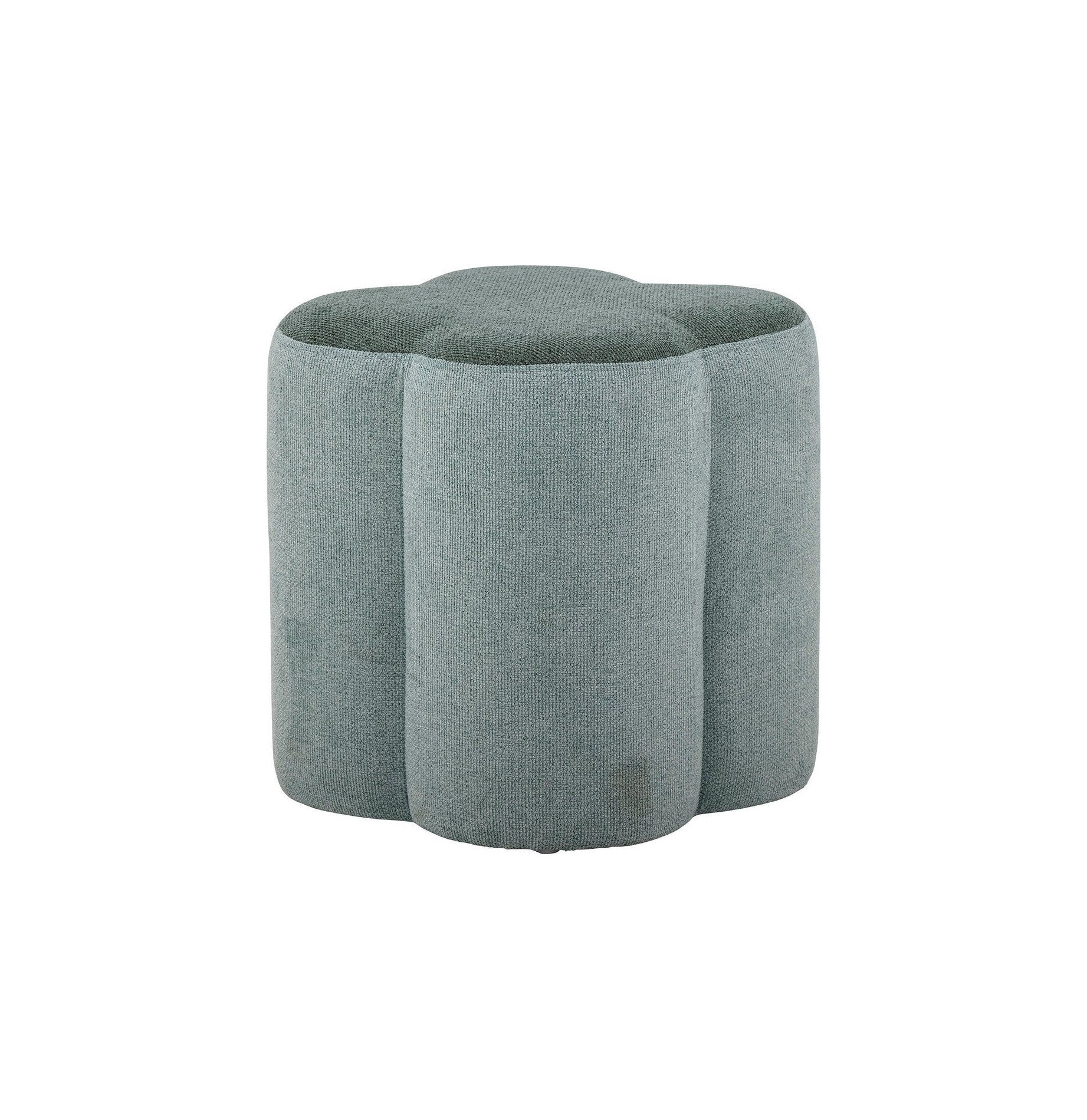 Bloomingville MINI Sissel Pouf, Green, Polyester