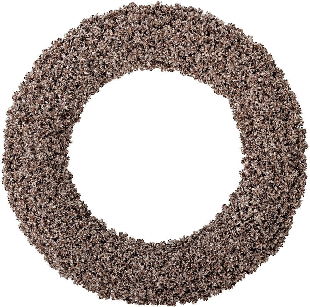 Bloomingville Naki Wreath, Brown, Wood