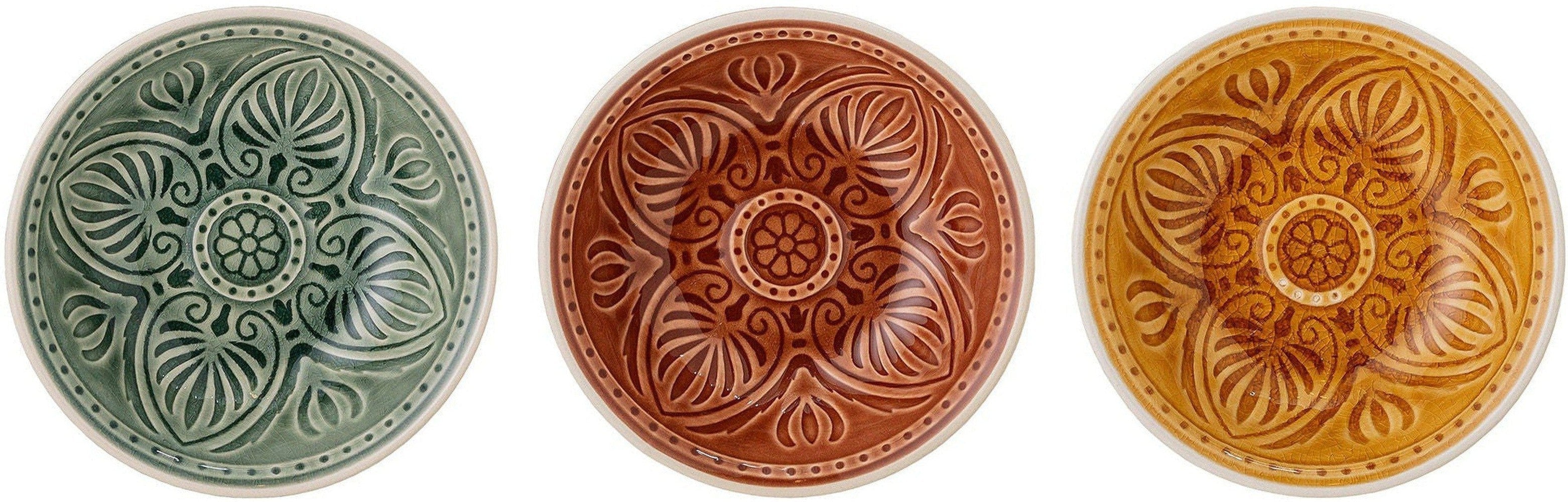 [product_category]-Bloomingville Rani Bowl, Green, Stoneware-Bloomingville-5711173269730-82051272-BLO-1