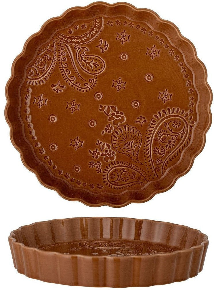 [product_category]-Bloomingville Rani Oven Dish , Brown, Stoneware-Bloomingville-5711173280711-82053007-BLO-1