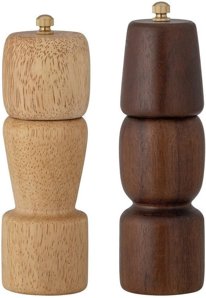 [product_category]-Bloomingville Sabri Salt & Pepper Mill, Nature, Acacia-Bloomingville-5711173284955-82053073-BLO-1