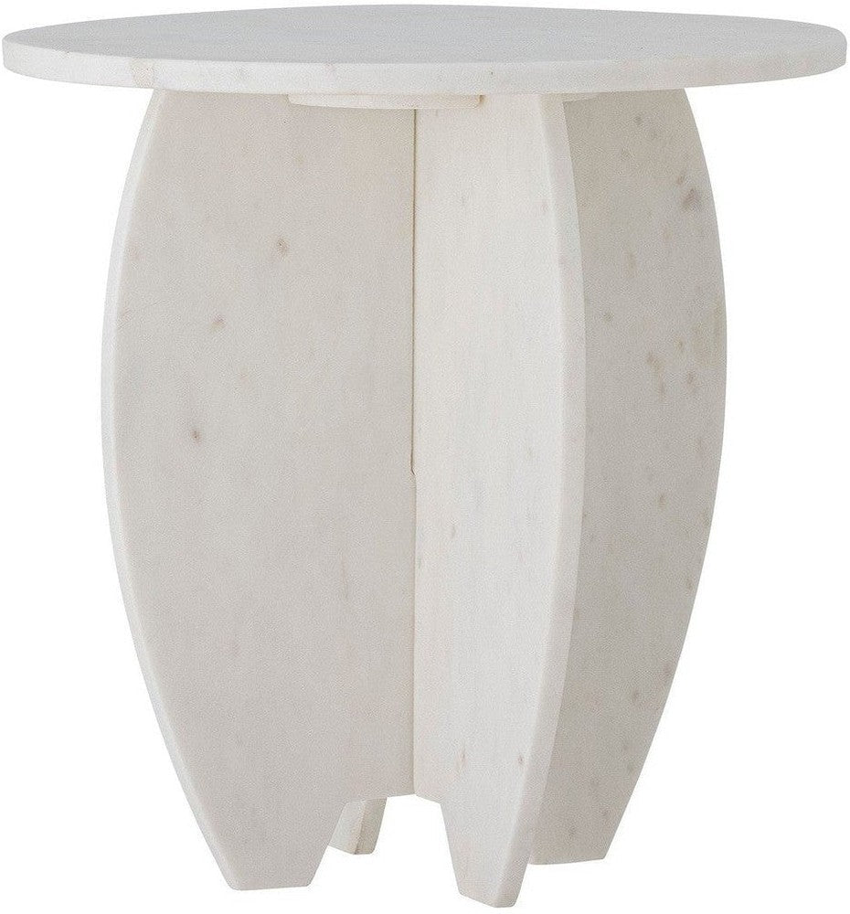 [product_category]-Bloomingville Sendai Pedestal, White, Marble-Bloomingville-5711173326259-82064396-BLO-1