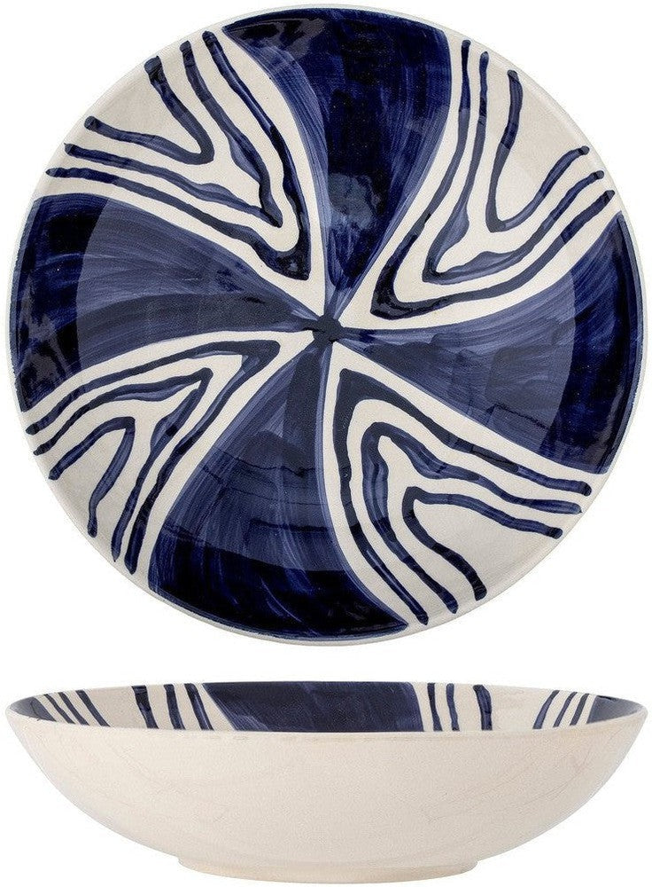 [product_category]-Bloomingville Shama Bowl, Blue, Stoneware-Bloomingville-5711173316359-82060437-BLO-1