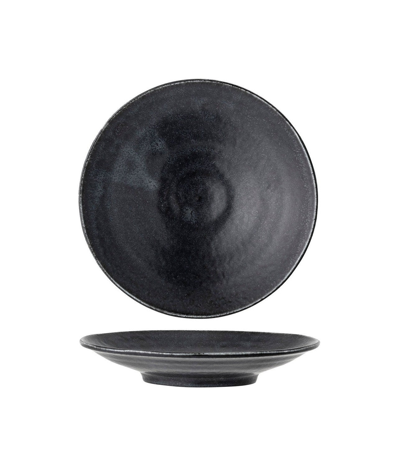 Bloomingville Yoko Plate, černá, porcelán