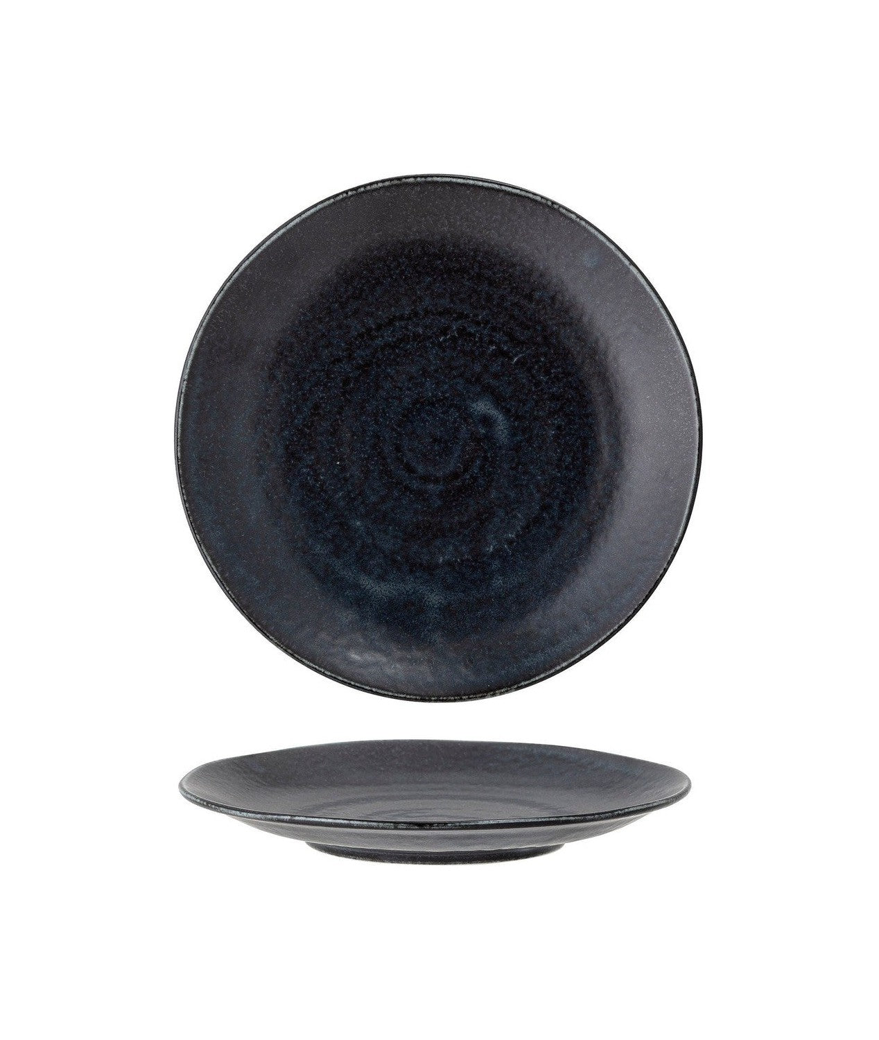 Bloomingville Yoko Plate, černá, porcelán
