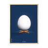  Egg Classic Poster Brass Frame 70 X100 Cm Dark Blue Background