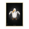  Pelikan Classic Poster Brass Frame 30x40 Cm Black Background