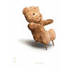  Teddy Bear Classic Poster Without Frame A5 White Background