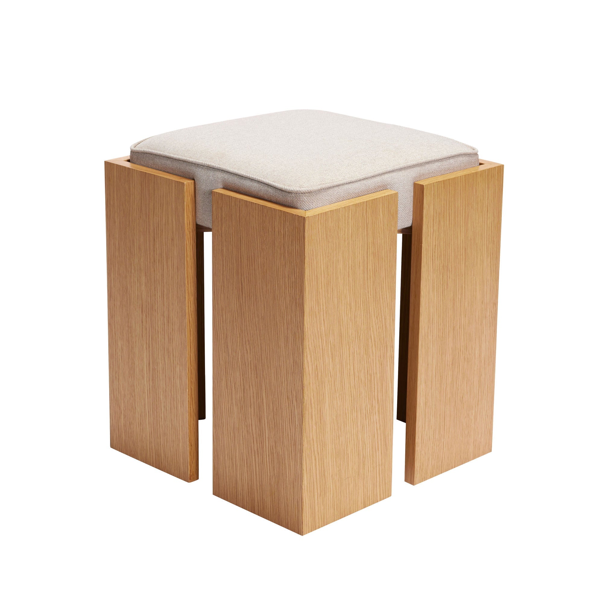 Hübsch forma stolička písek/přirozený