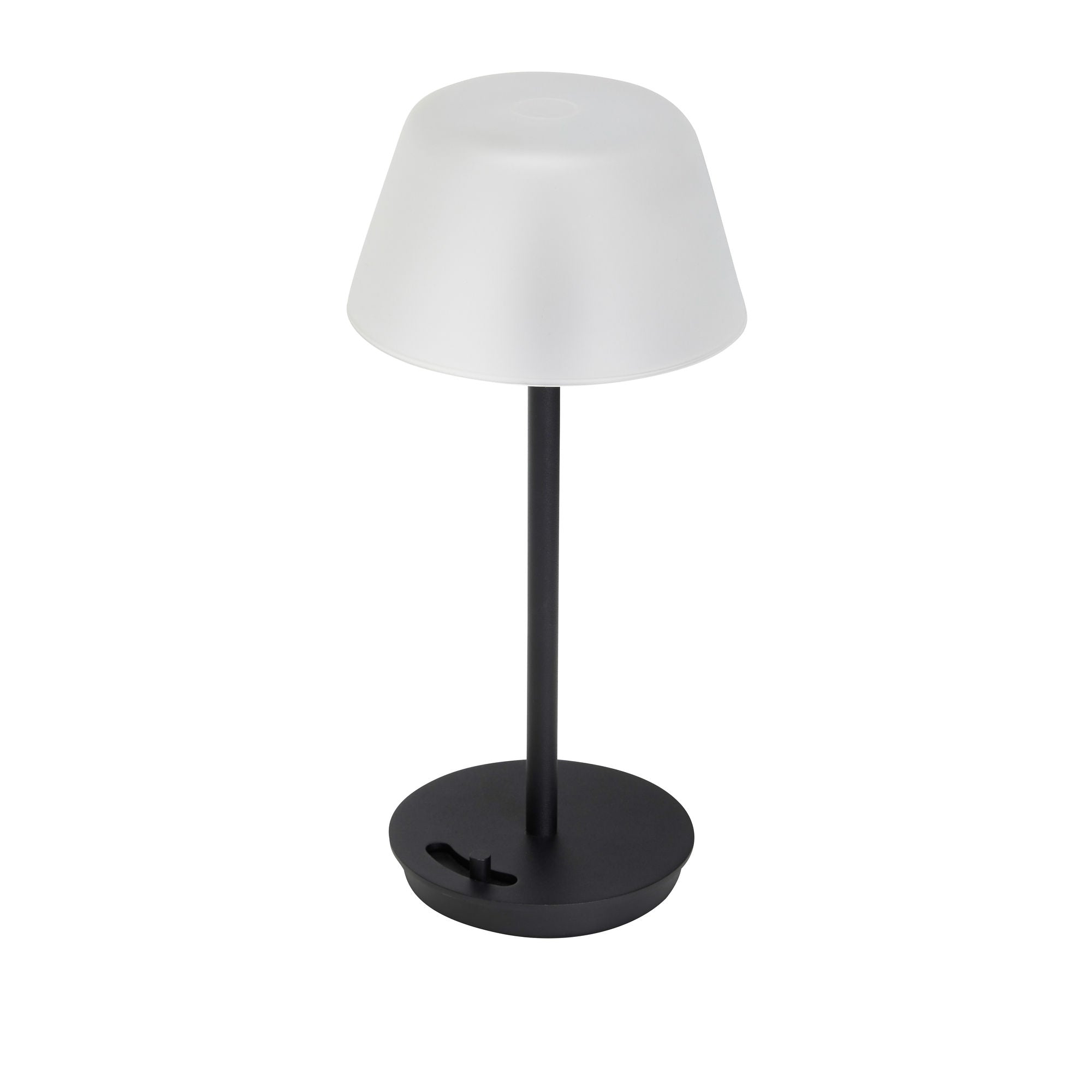 Hübsch Salon stolní lampa černá