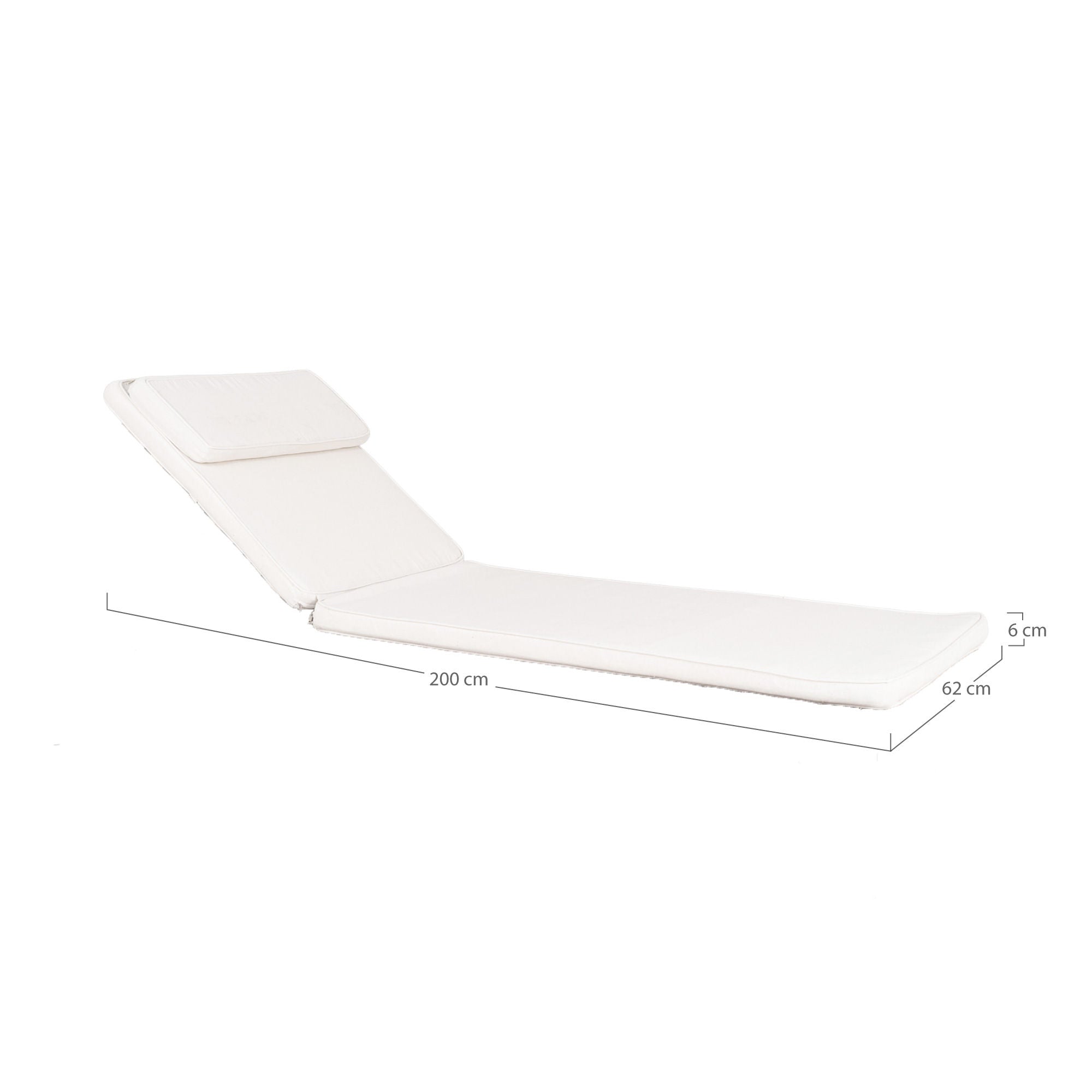 House Nordic Andorra polštář pro Sunlounger