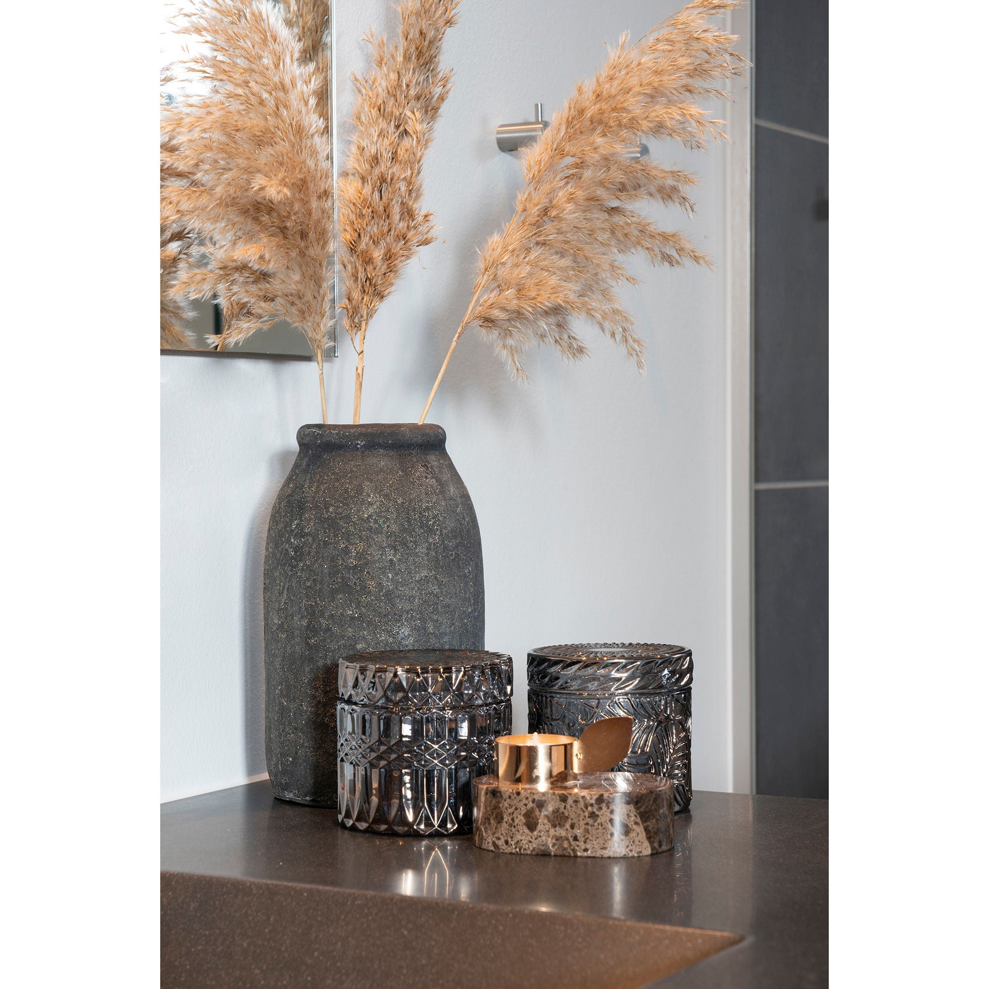 House Nordic Jars In Smoked Glas