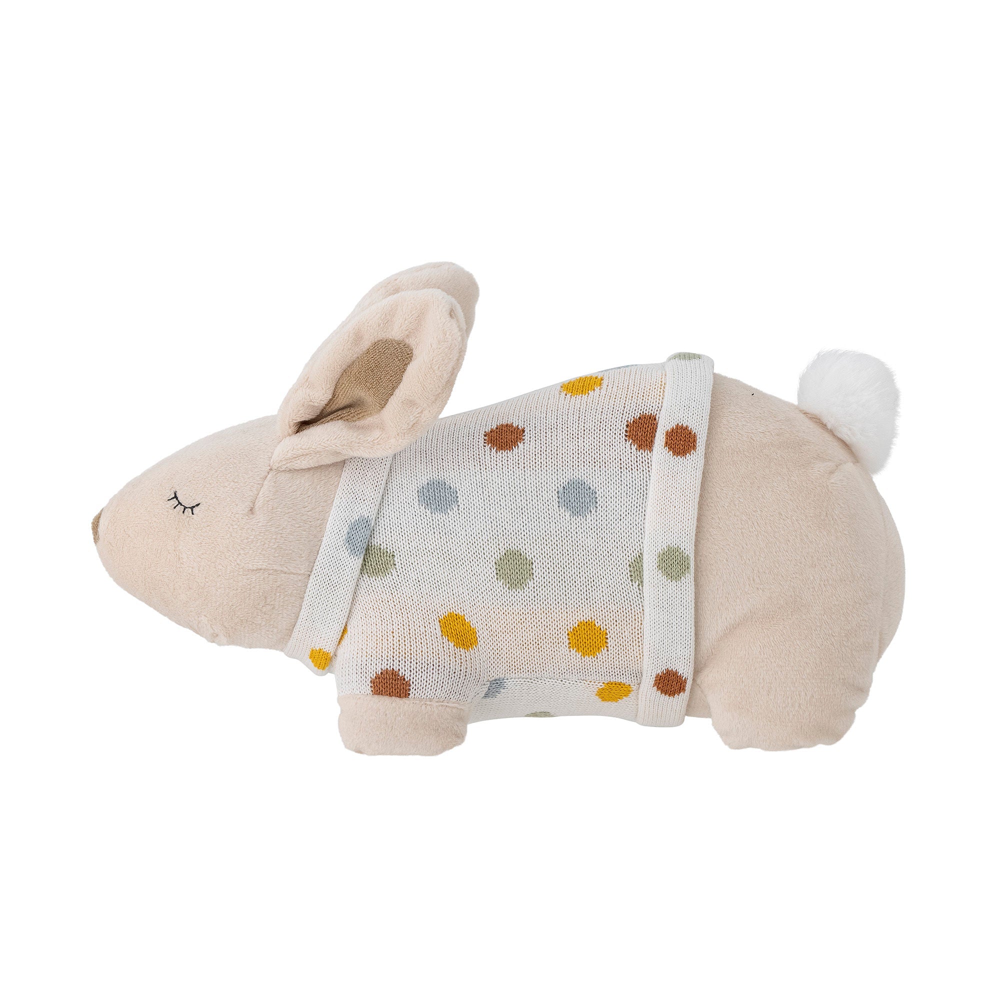 Bloomingville MINI Villja Soft toy, White, Cotton