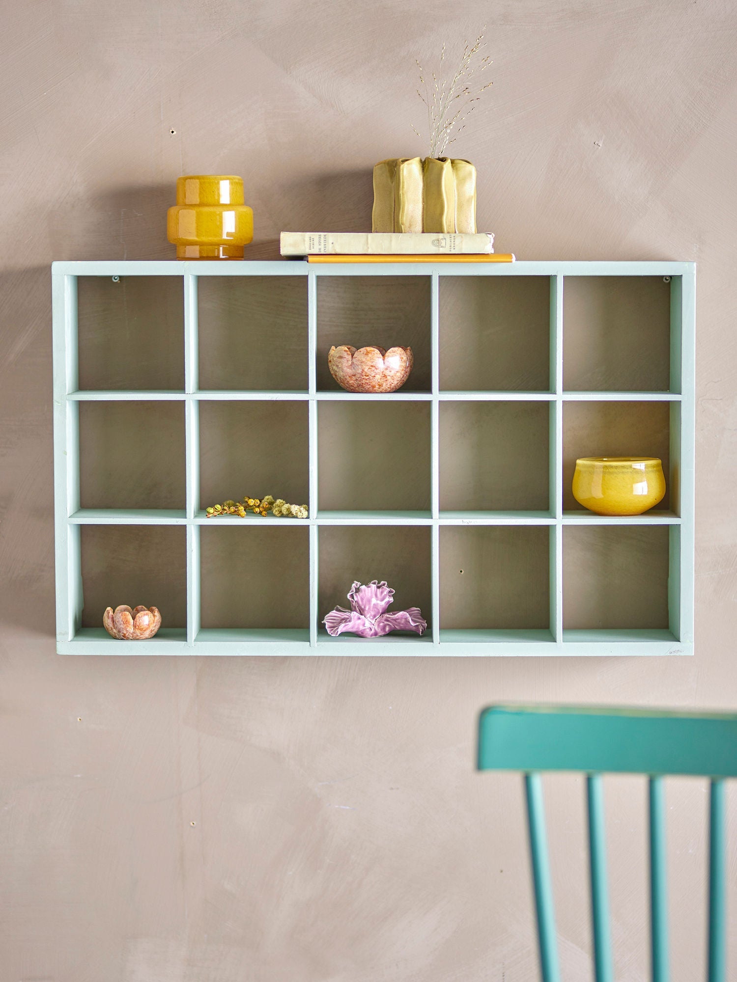 Creative Collection Preston Shelf, Green, Firwood