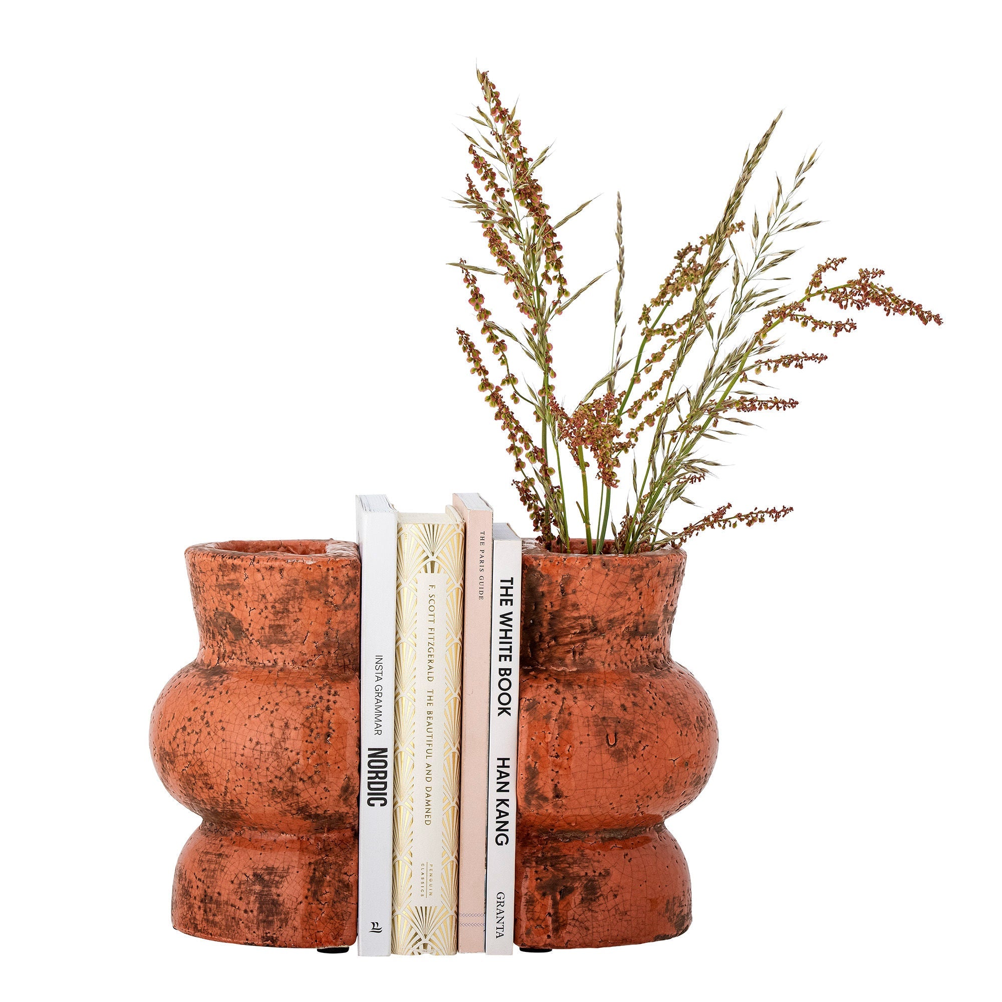 Kreativní kolekce Maiza Bookend, Orange, Terracotta