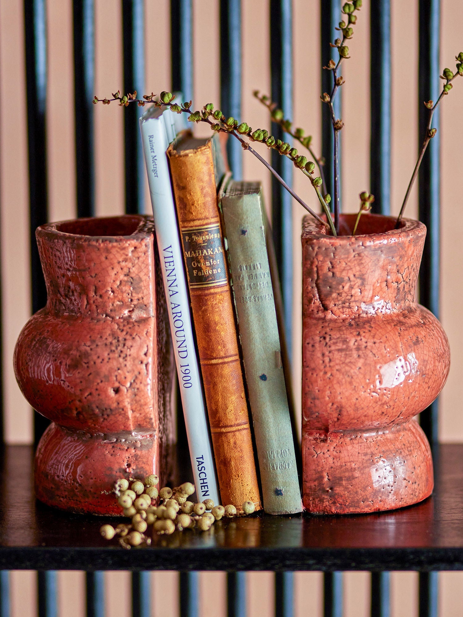 Kreativní kolekce Maiza Bookend, Orange, Terracotta