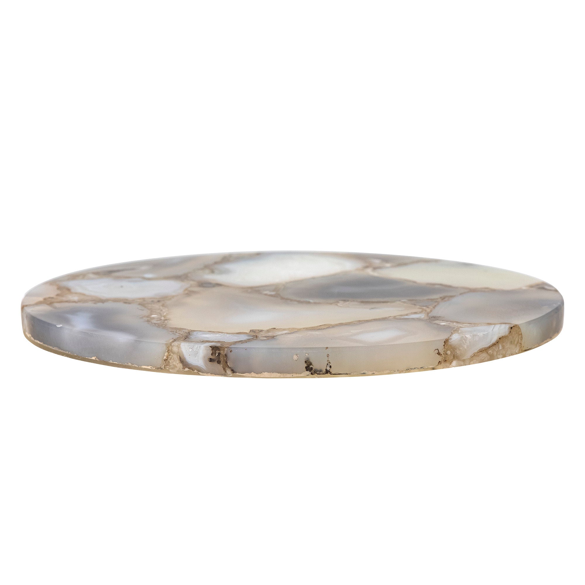 Bloomingville Himalaya Tray, Brown, Agate