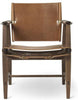 Carl Hansen Bm1106 Huntsman Chair, Oiled Walnut/Cognac Leather