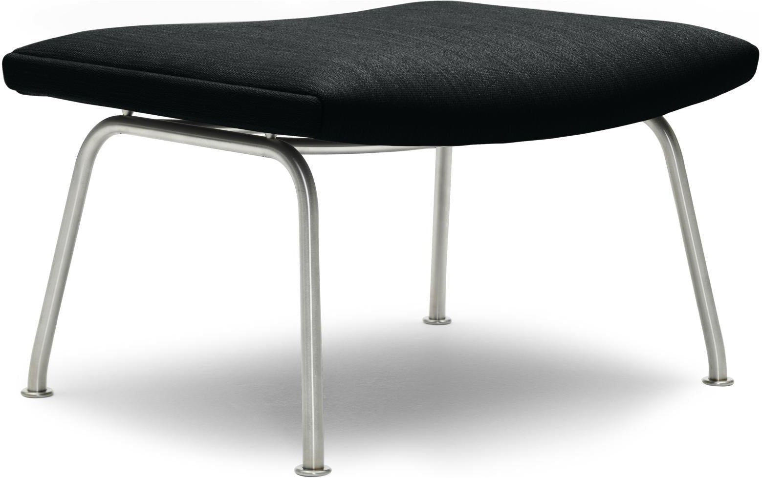 Footstool Carl Hansen CH446, černá látka