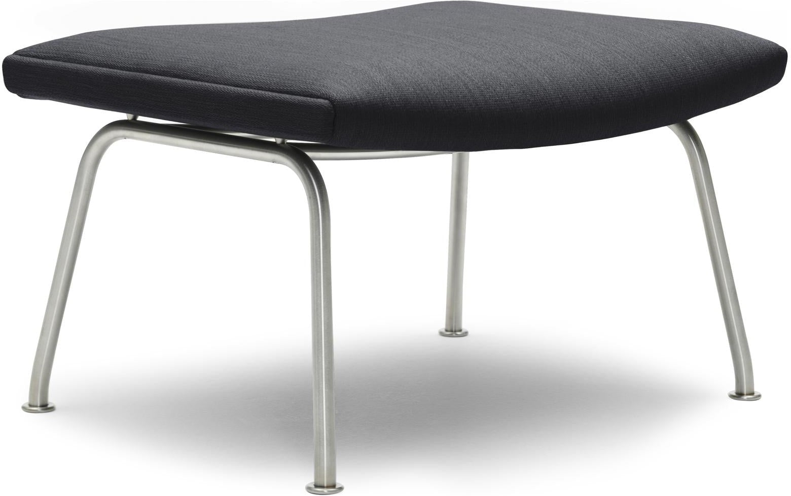 Footstool Carl Hansen CH446, tmavě šedá látka