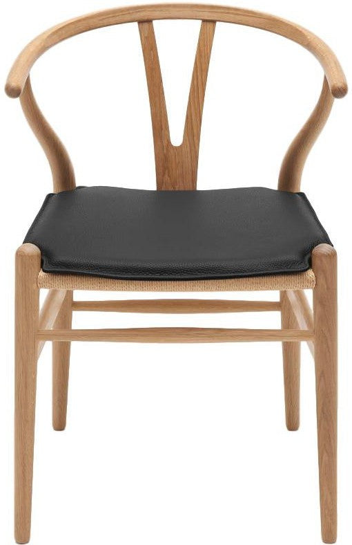 Carl Hansen Cushion For Ch24 Wishbone Chair, Black