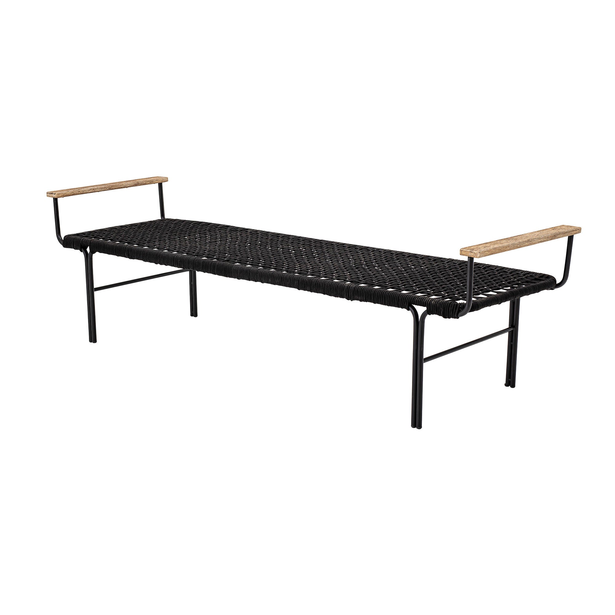 Bloomingville Mundo Bench, Black, Metal