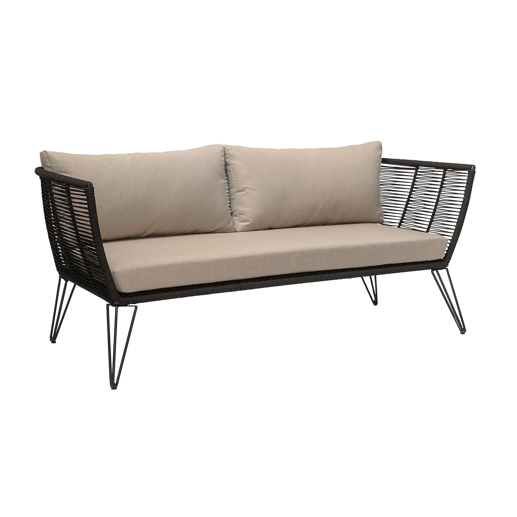 Bloomingville Mundo Sofa, Black, Metal