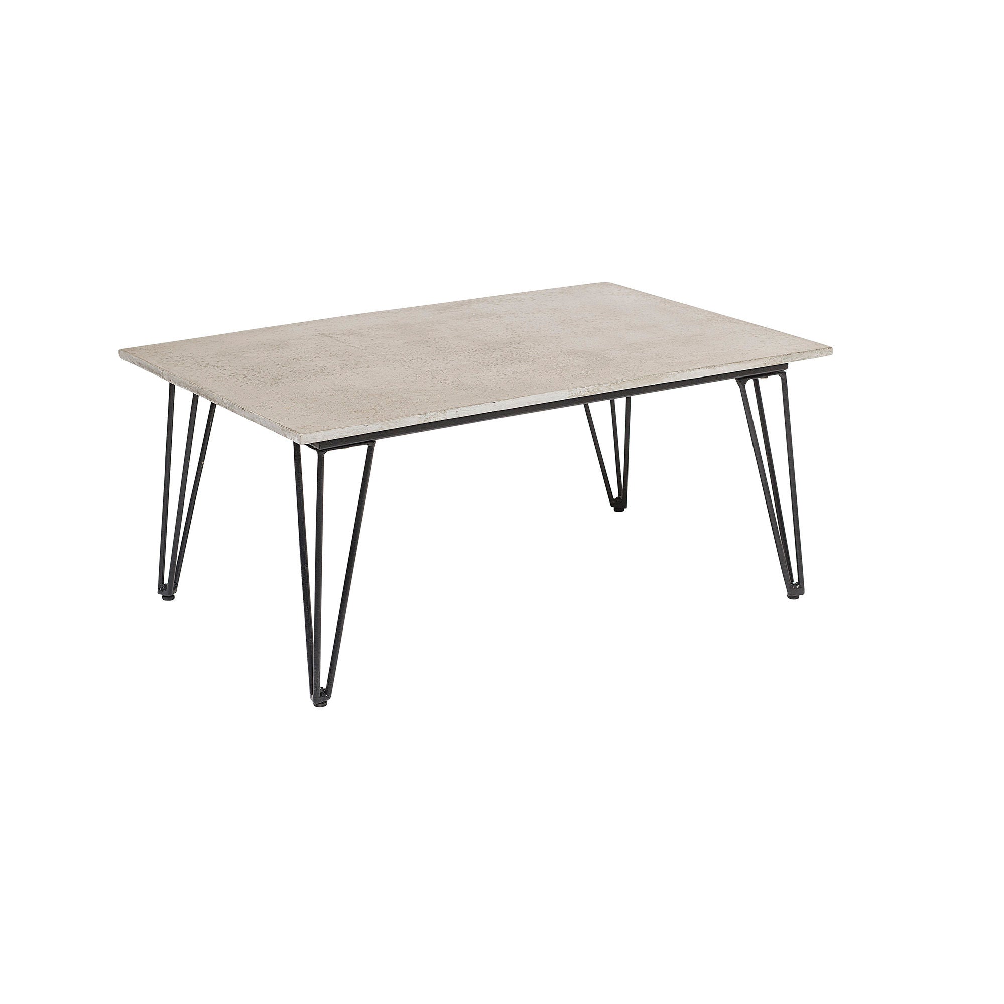 Bloomingville Mundo Coffee Table, Grey, Fiber cement