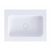 Copenhagen Bath Sq2 Center Wash Basin, L60 cm