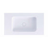 Copenhagen Bath Sq2 Center Wash Basin, L80 cm