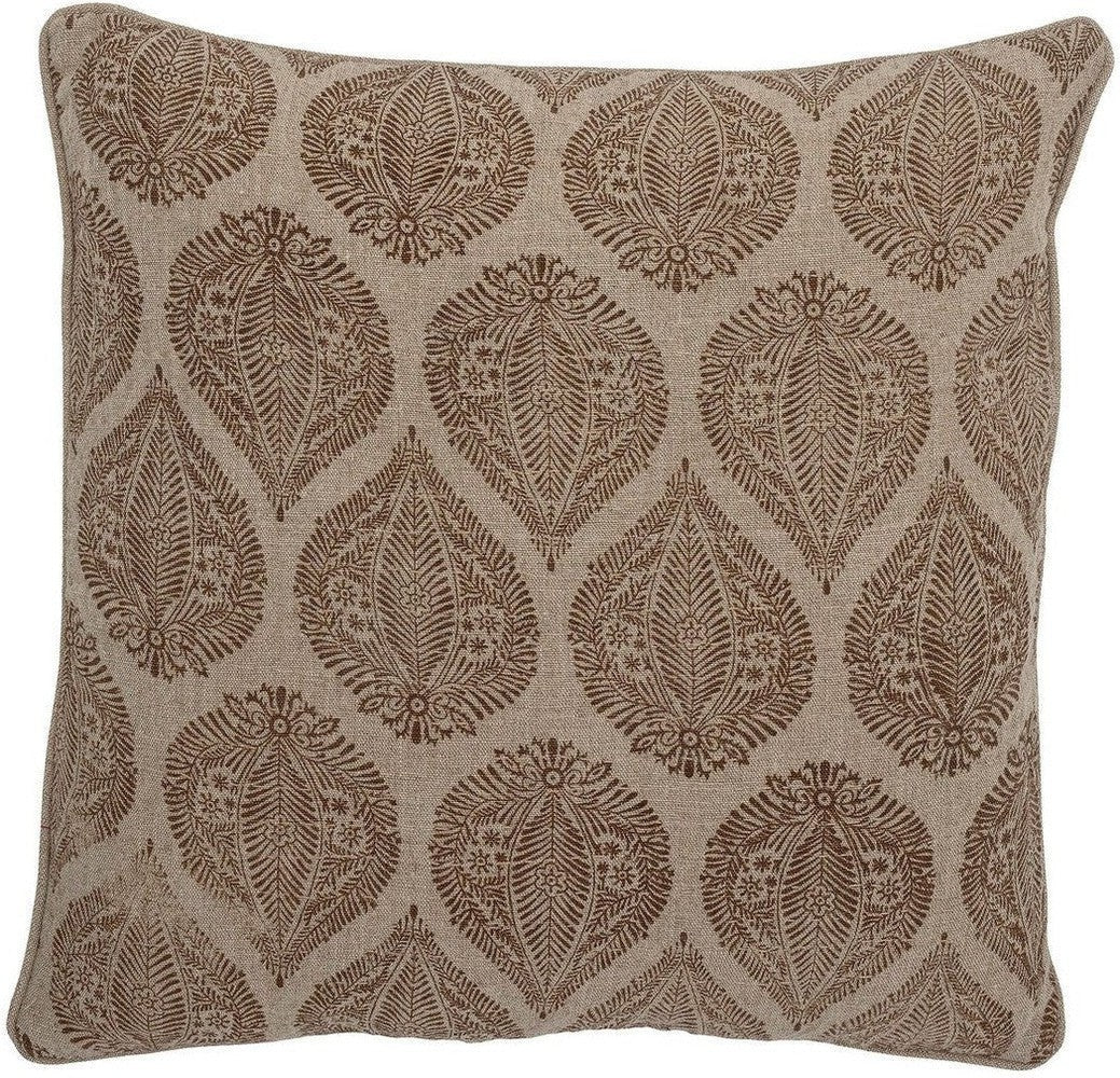 [product_category]-Creative Collection Cergy Cushion, Brown, Cotton-Creative Collection-5711173300358-82059564-BLO-1