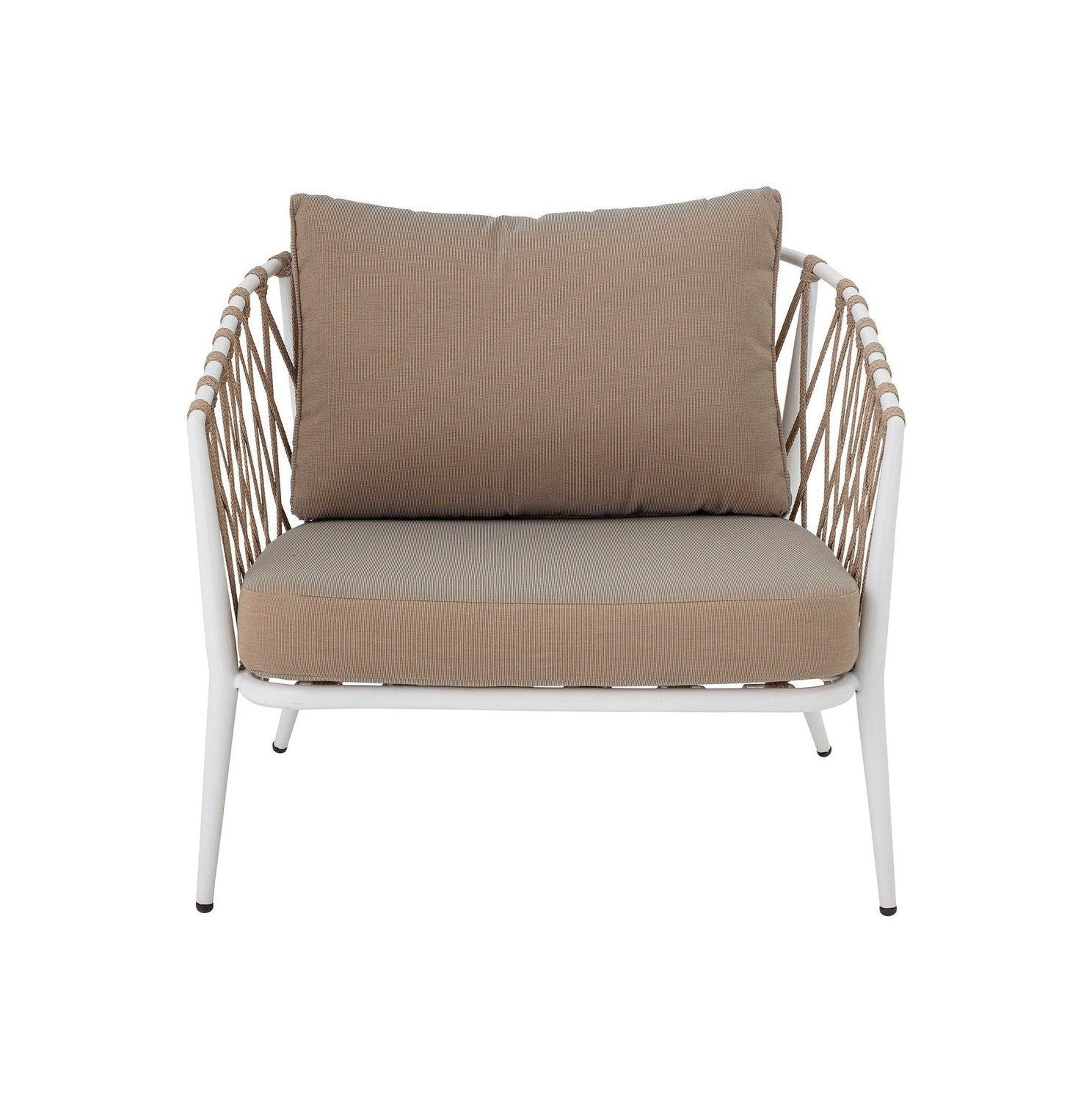 Kreativní kolekce CIA Lounge Chair, White, Metal