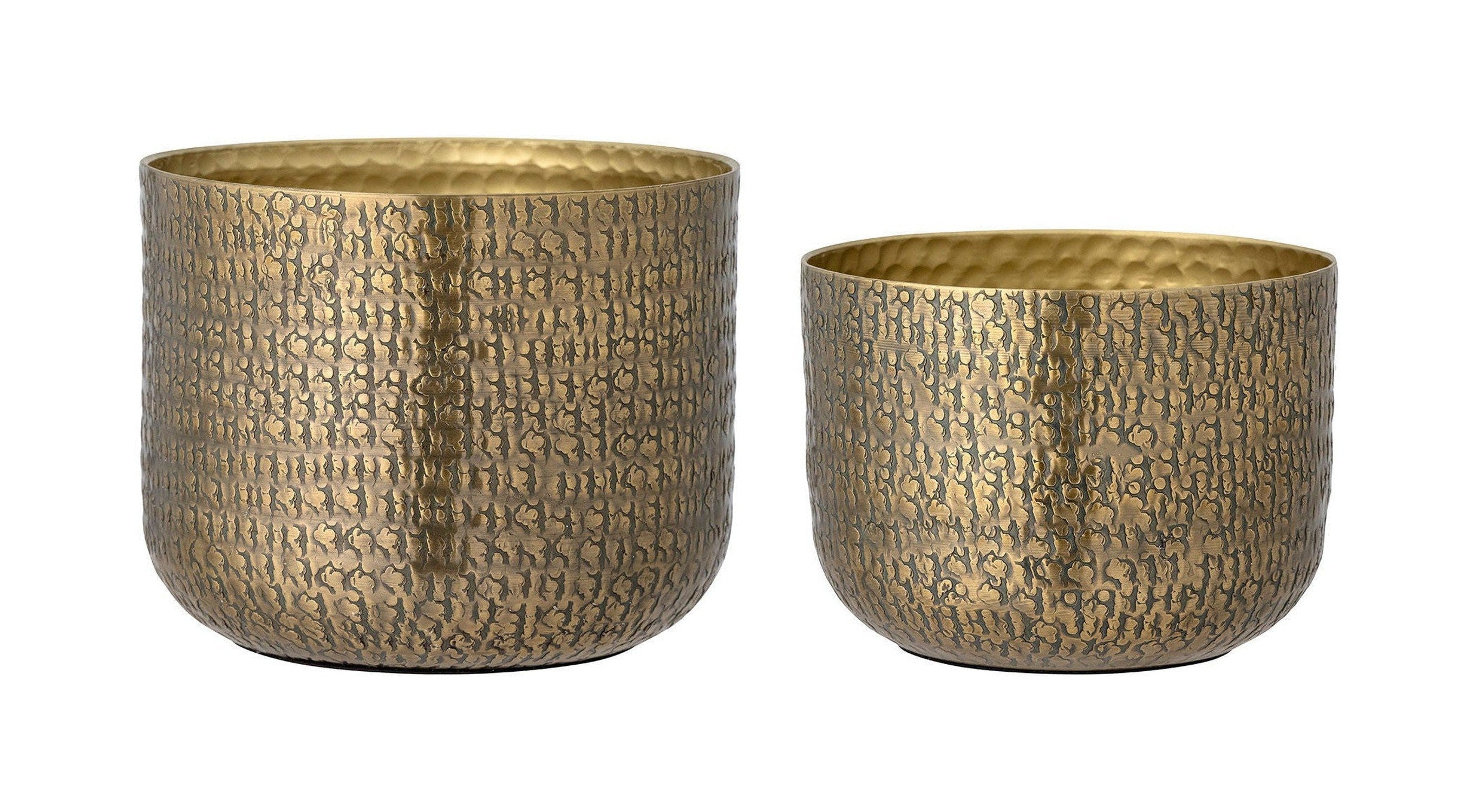 Creative Collection Constance Flowerpot, Brass, Aluminum