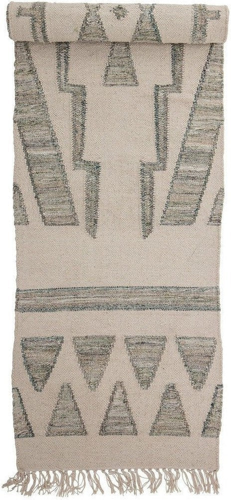 [product_category]-Creative Collection Delara Rug, Green, Wool-Creative Collection-5711173273225-82051015-BLO-1