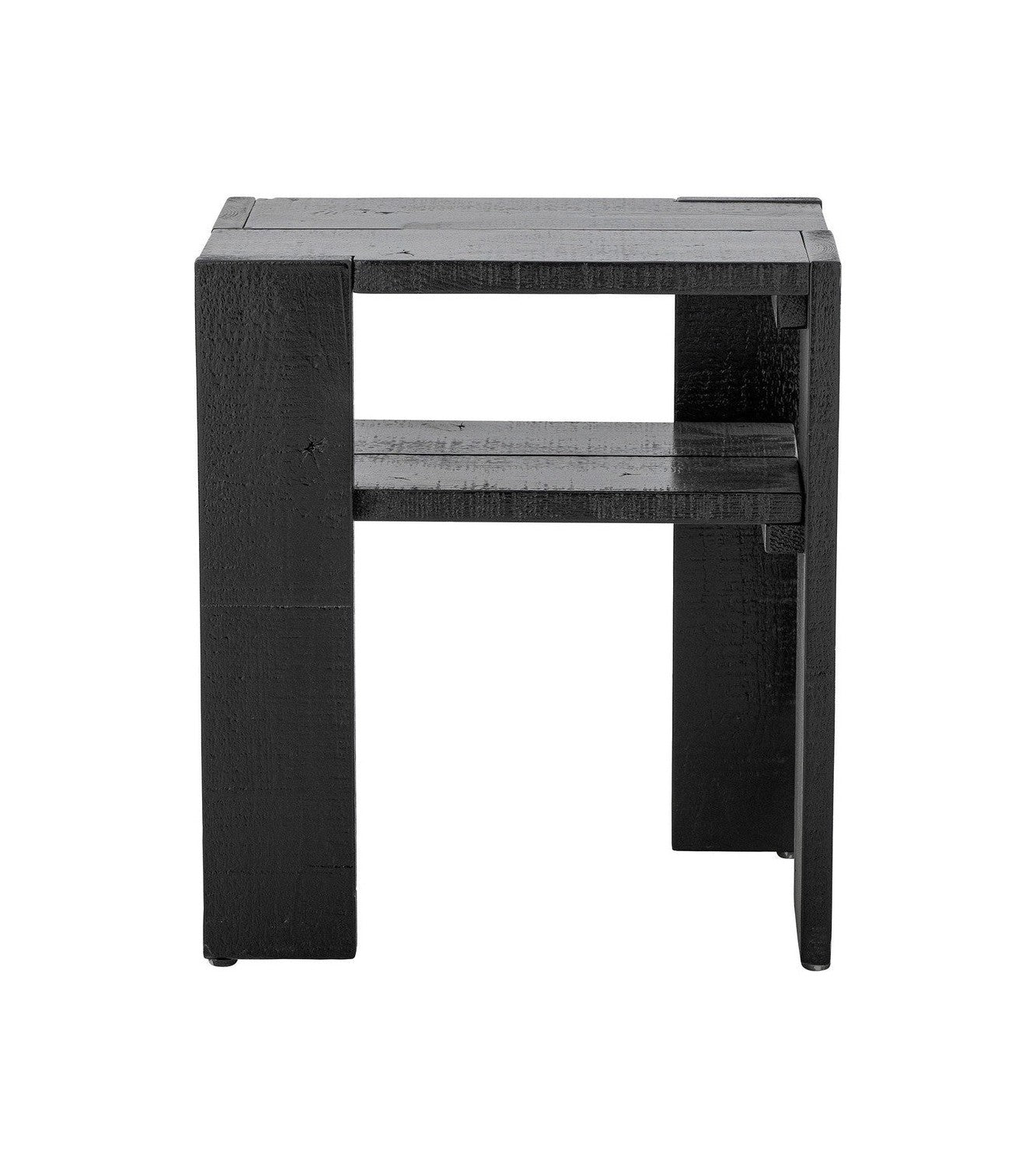 Creative Collection Emillio Side Table, Black, Pine