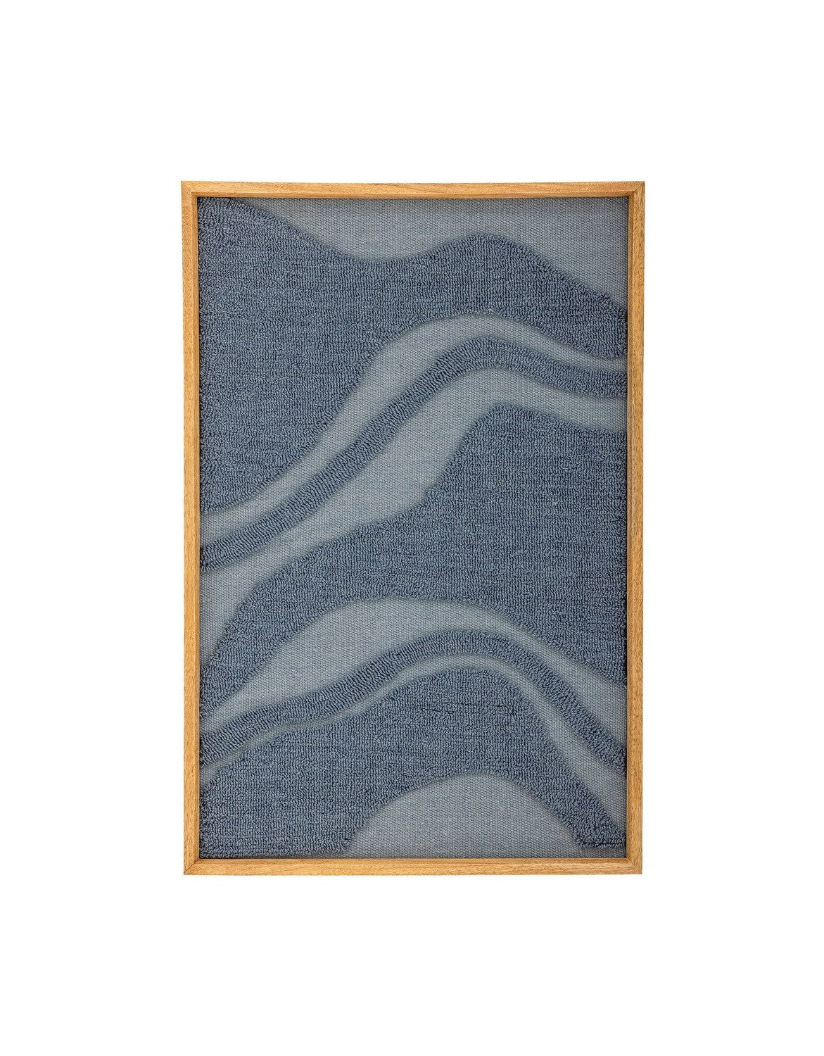 Kreativní sbírka Leven Wall Decor, Blue, Wool