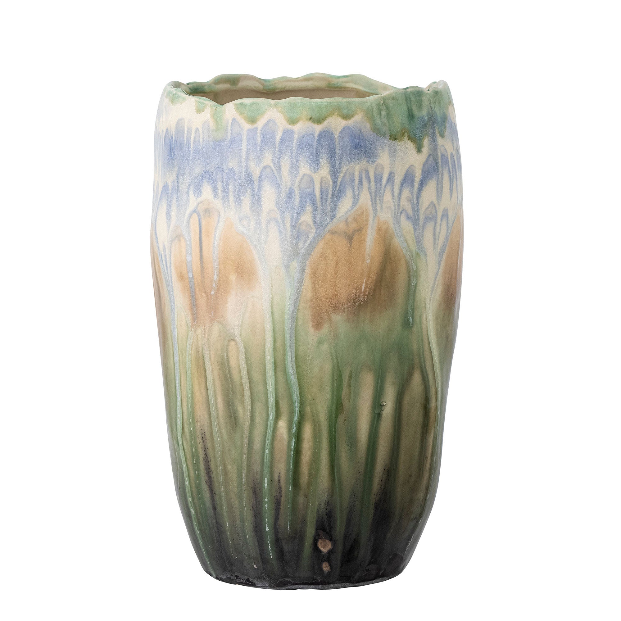 [product_category]-Creative Collection Mahasti Vase, Green, Stoneware-Creative Collection-5711173324910-82060856-BLO-2