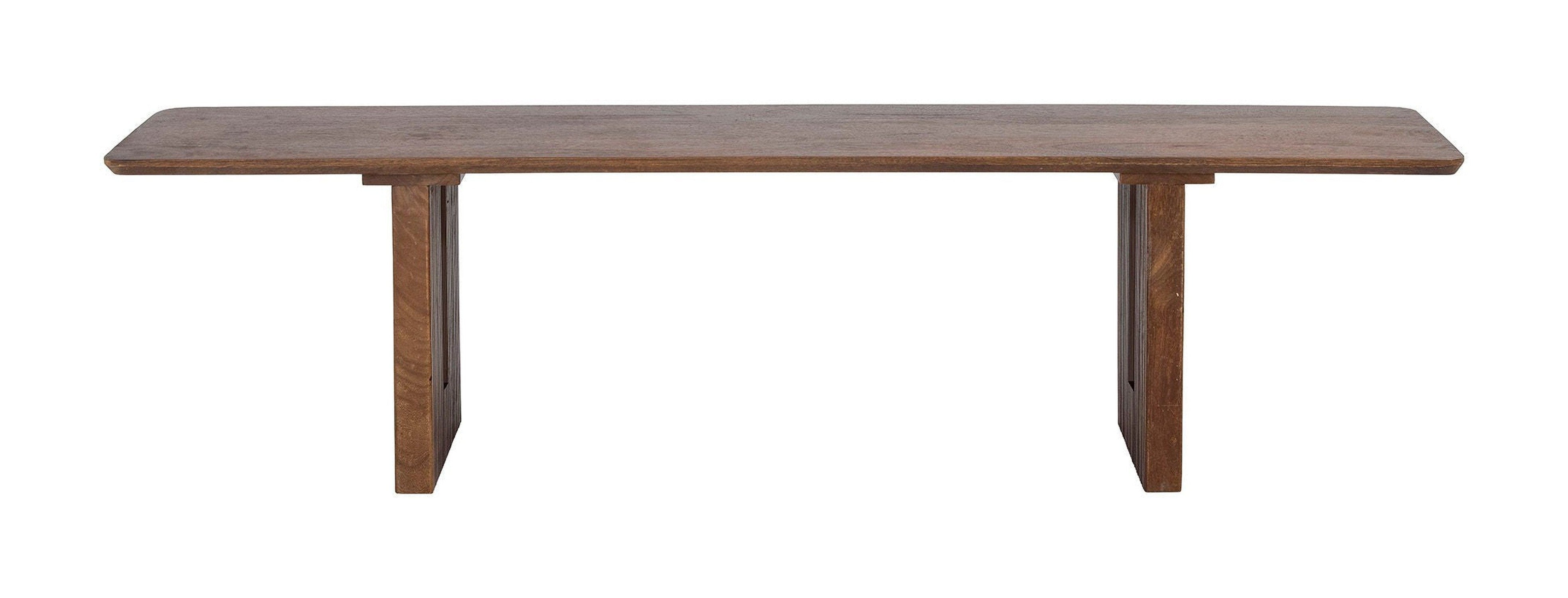 Kreativní kolekce Milow Bench, Brown, Mango