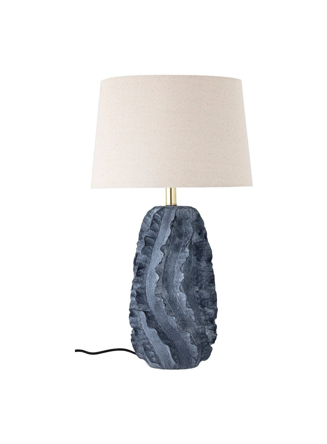 Kreativní sbírka Natika Stolní lampa, modrá, terakota