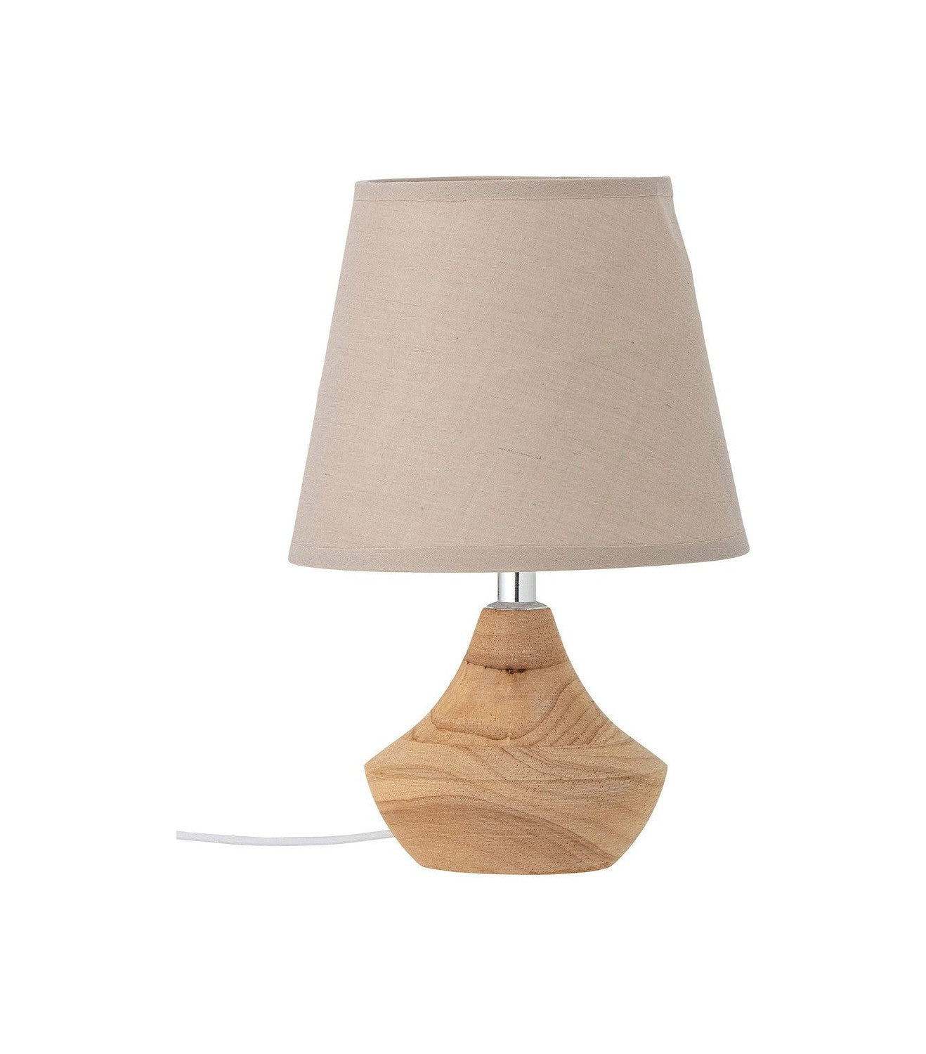 Creative Collection Panola Table Lamp, příroda, Rubberwood