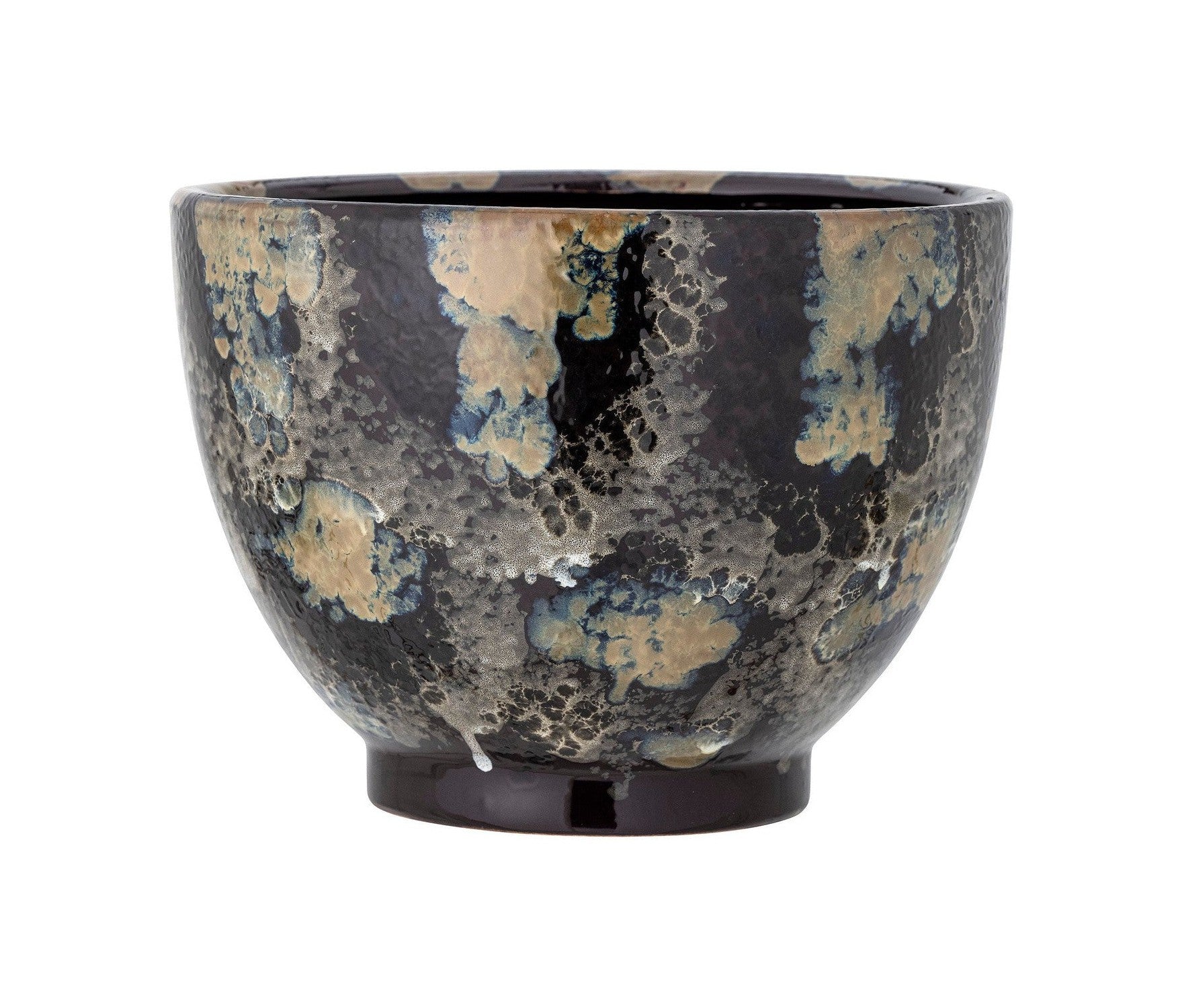 Kreativní sbírka Sayed Flowerpot, Blue, Stoneware