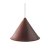  Namibia Pendant ø 25 Cm Oak Brown/Copper With White Cable