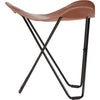 Cuero Pampa Flying Goose Stool, Montana/Black