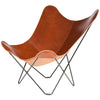 Cuero Pampa Mariposa Butterfly Chair, Montana/Black