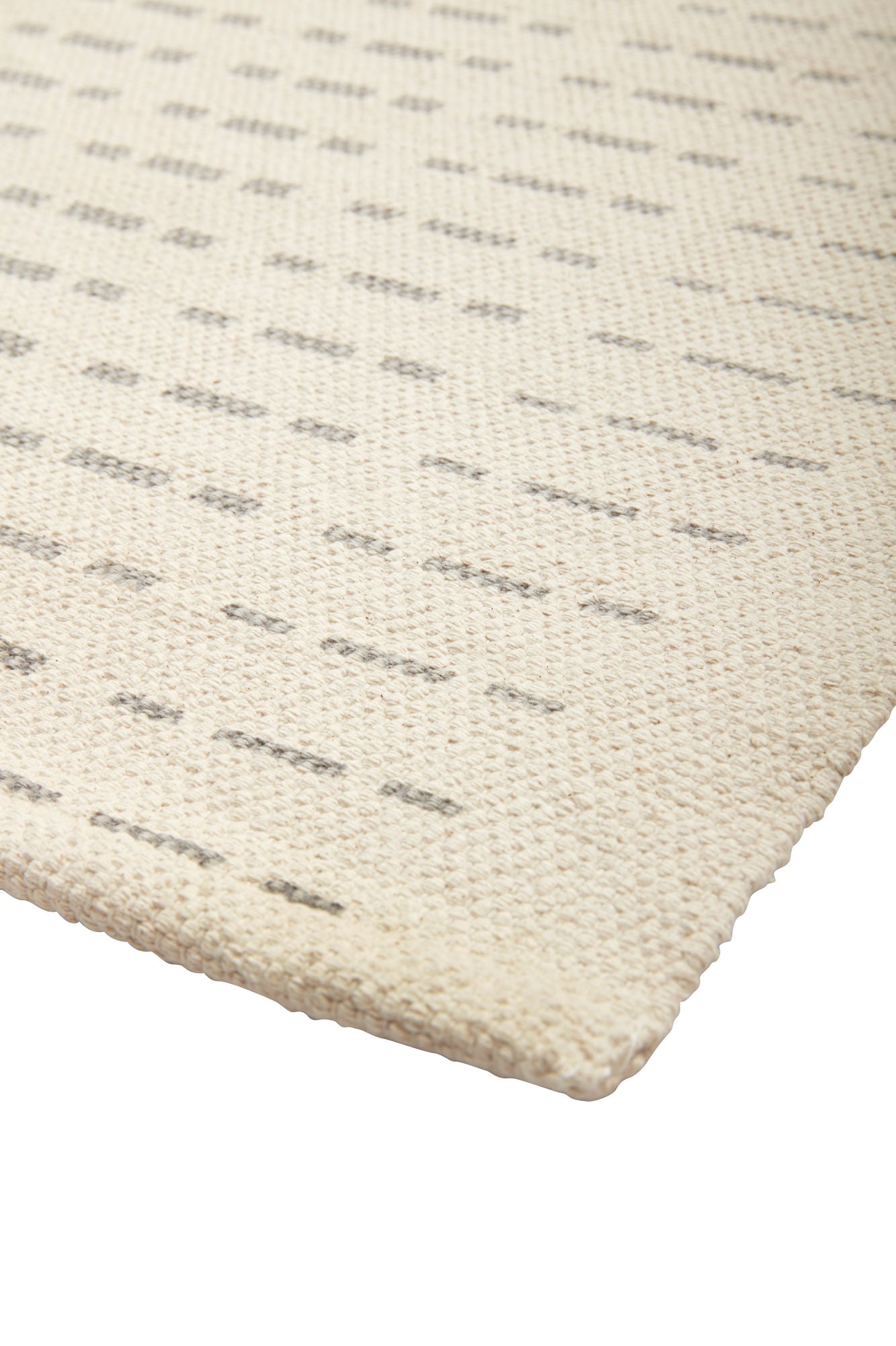 Hübsch Pin Rug Beige/Grey