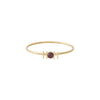 Design Letters Skvělá maminka Bangle 18k Gold Plated, Ametyst Violet