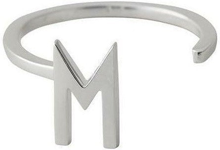 Design Letters Letter Ring A Z, 925 Sterling Silver, m