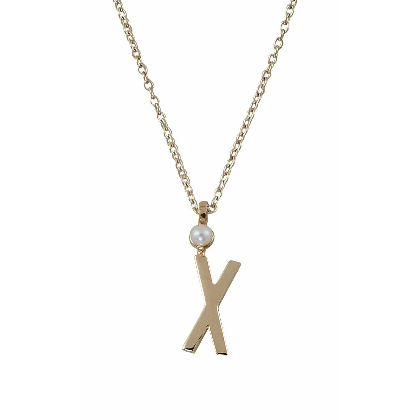 [product_category]-Design Letters Necklace In Pure Gold, X-Design Letters-5710498188504-90304012X-DES-1